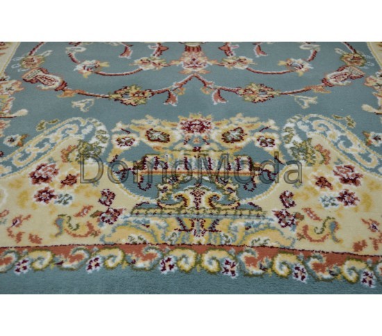 Високощільний килим Iranian Star 2657A BLUE - Висока якість за найкращою ціною в Україні зображення 11.